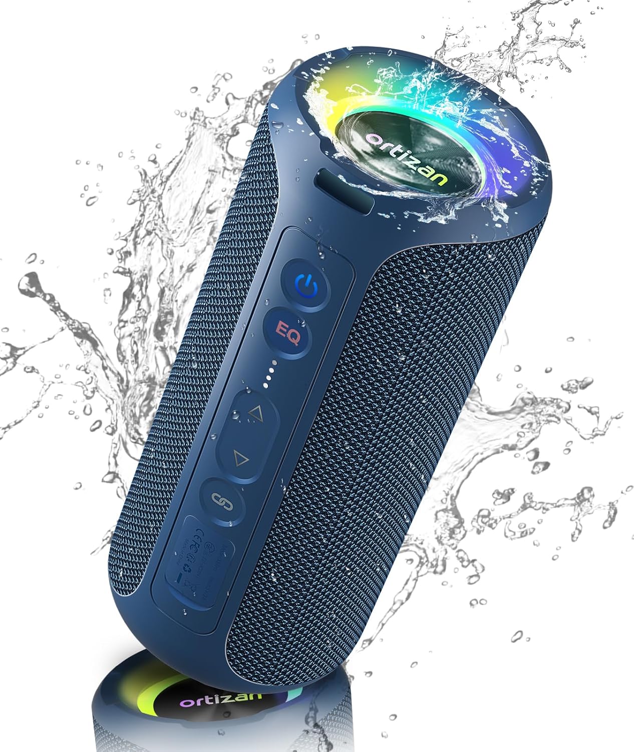 Portable Bluetooth Speaker Waterproof Ipx7 - Ortizan-مكبر صوت لاسلكي بلوتوث ، حر