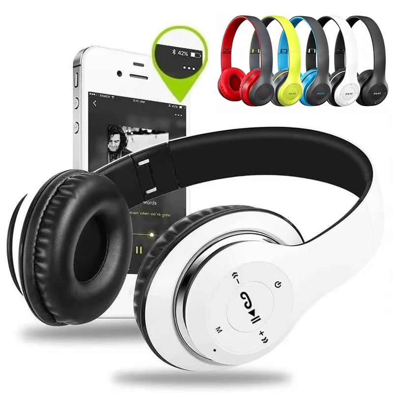 Anc Wireless Over Ear Headphones - سماعة رأس لاسلكية بتقنية البلوتوث 5.0،