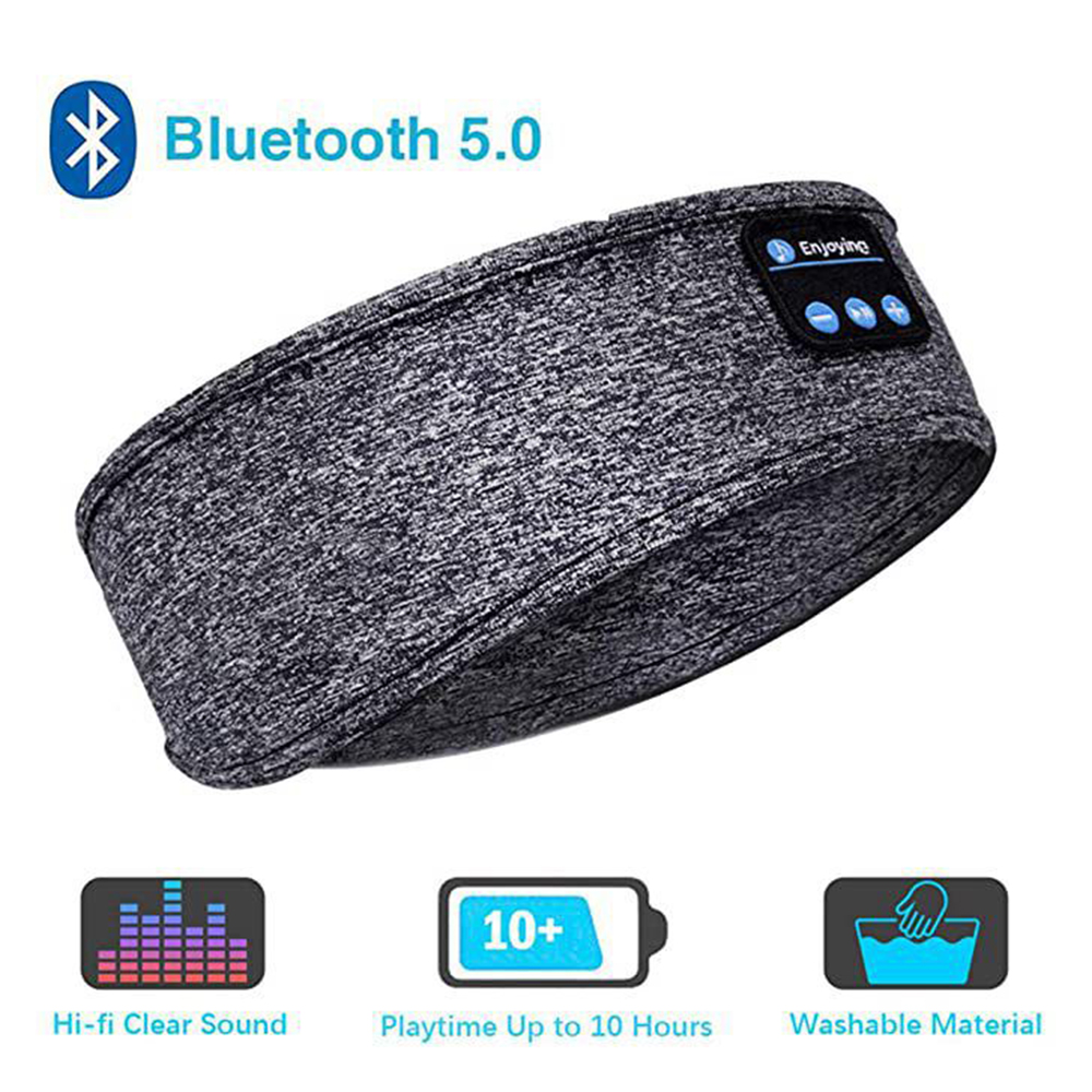 Sleep Mask Headphones Bluetooth - سماعات أذن متوافقة مع البلوتوث، عصابة