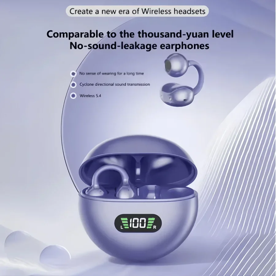 سماعات أذن لاسلكية بتقنية البل - مراجعة Anc Wireless Over Ear Headphones وسعره