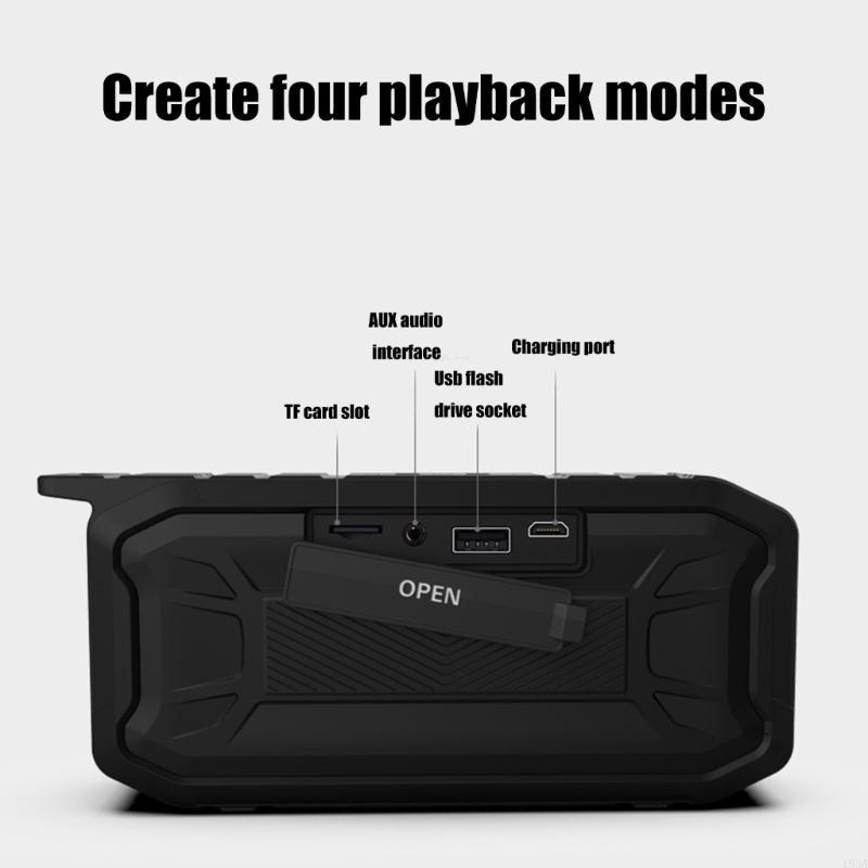 مكبرات الصوت اللاسلكية بلوتوث  - مراجعة Portable Bluetooth Speaker Waterproof Ipx7 وسعره