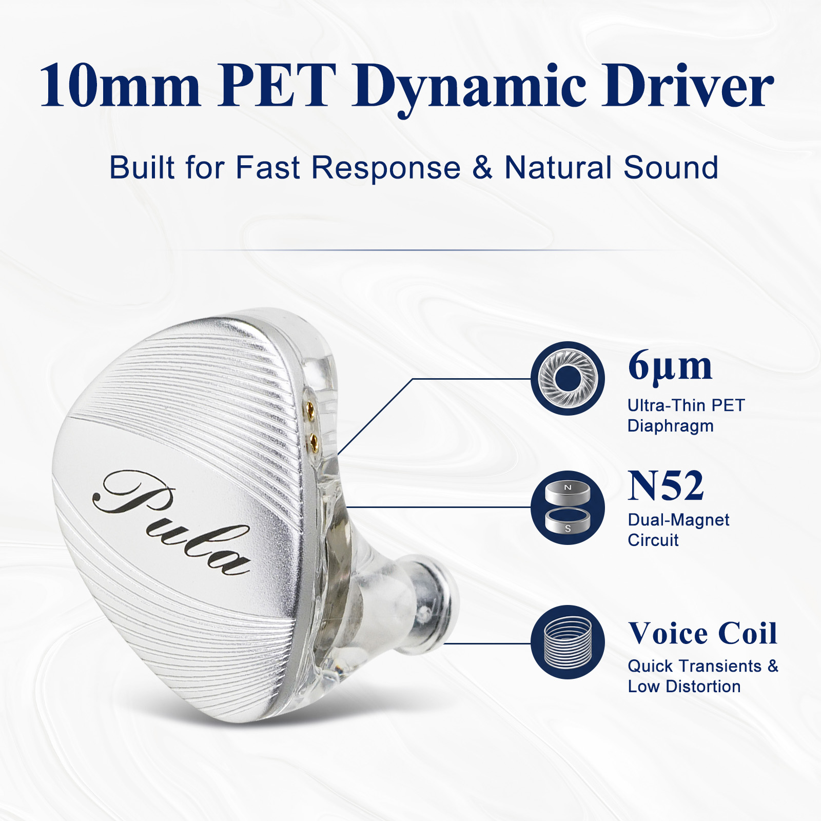 سماعات أذن داخلية Pula Audio A - مراجعة Planar Magnetic Iem Earphones وسعره