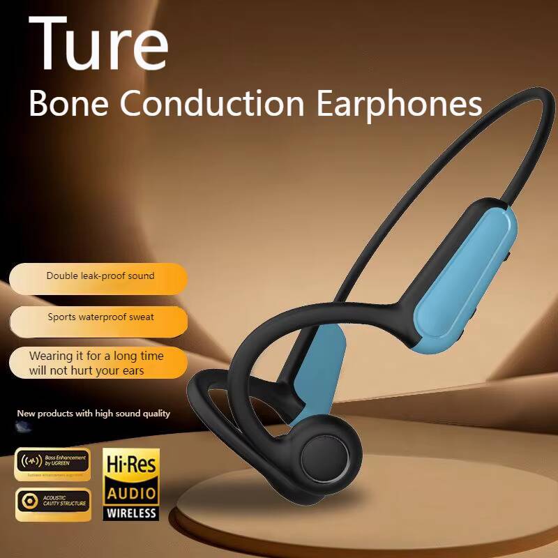 سماعات أذن لاسلكية بتقنية البل - مراجعة Bone Conduction Running Headphones وسعره