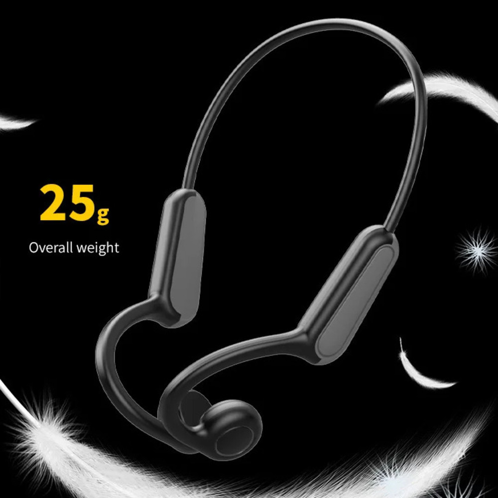 سماعات أذن لاسلكية بتقنية البل - مراجعة Bone Conduction Running Headphones وسعره