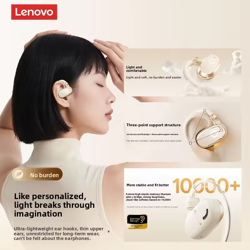 سماعات لينوفو EA366 اللاسلكية  - مراجعة Type C Wired Earphones With Mic وسعره