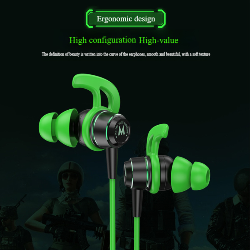 سماعات ألعاب هاي فاي داخل الأذ - مراجعة Type C Wired Earphones With Mic وسعره