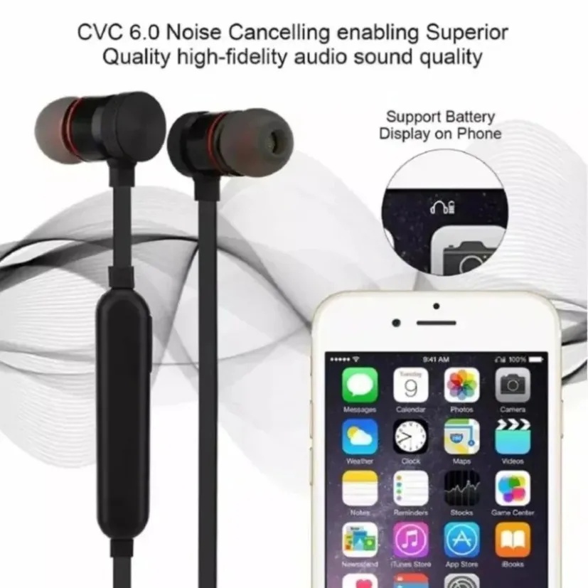 سماعات أذن بلوتوث مغناطيسية دا - مراجعة Magnetic Neckband Sports Earphones وسعره