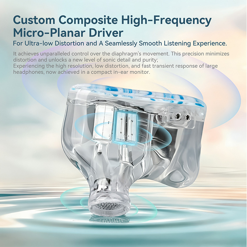 سماعات أذن داخلية KBEAR KB08 M - مراجعة Planar Magnetic Iem Earphones وسعره