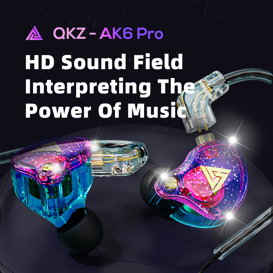 QKZ الأصلي AK6 Pro EDX Pro داخ - مراجعة In Ear Monitors For Singers وسعره