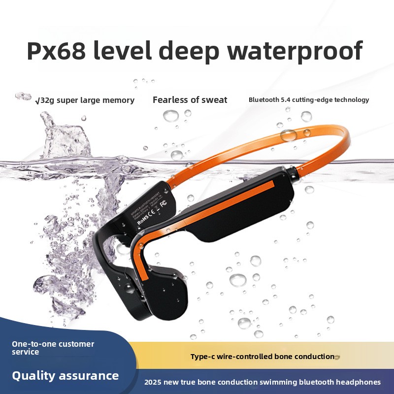 سماعات أذن لاسلكية رياضية بتقن - مراجعة Bone Conduction Running Headphones وسعره